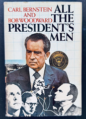 All the President’s Men Bernstein & Woodward Hardcover DJ 1974