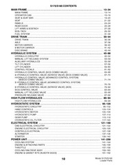 BOBCAT S175 S185 Parts Manual 2003 SN 517625001 Up – WIRE BOUND – TOUGH COVERS