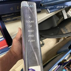 A Court of Mist and Fury Sarah J Maas (Hardcover) First Edition/3rd, Rough Cond.