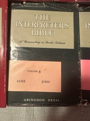The Interpreters Bible 1957 commentary – lot of 8 – volumes 1-4, 6, 8, 9, 11