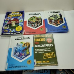 Official Minecraft Guide Set 10 Books By Mojang Hacks Handbooks
