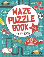 Maze Puzzle Book for Kids 4-8: 101 Fun First Mazes for Kids 4-6, 6-8 year ol…