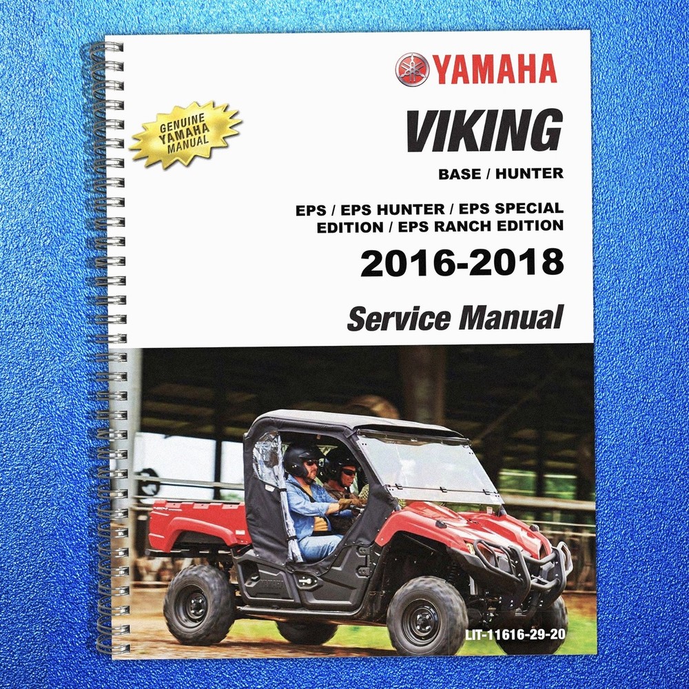 YAMAHA Viking Side-by-Side Service Manual 2016-2018, CLOSURE, TOUGH FRONT & BACK