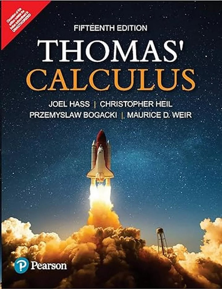 Thomas’ Calculus by Maurice D. Weir 15TH INTL ED 'Free Ship from USA