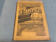 Complete Instructor Boxing Swimming Gymnastics Prize Fighting Sports Vintage