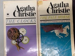 Agatha Christie $0.75 orig price vintage paperbacks 20 titles 1970s PB G 260407