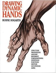 Drawing Dynamic Hands by Hogarth, Burne [Paperback]
