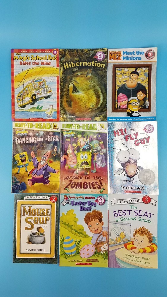 I Can Read Ready To Read Level 2 Unisex Paperback Lot of 9 Reading Books