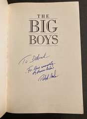 SIGNED Ralph Nader The Big Boys 1ST Power & Position in American Business Taylor