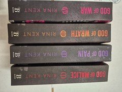 Rina Kent Bloom PB lot God of Wrath Pain War Malice books Legacy
