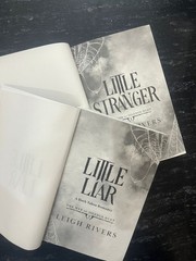 2 Books set Little Stranger and Little Liar by Leigh paperback FREE SHIPP