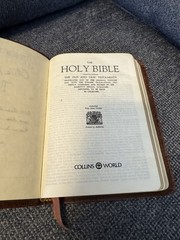 1976 The Holy Bible King James Version Old New Testament Collins World