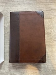 ESV Personal Reference Bible English Standard TruTone Brown/Walnut New Open Box