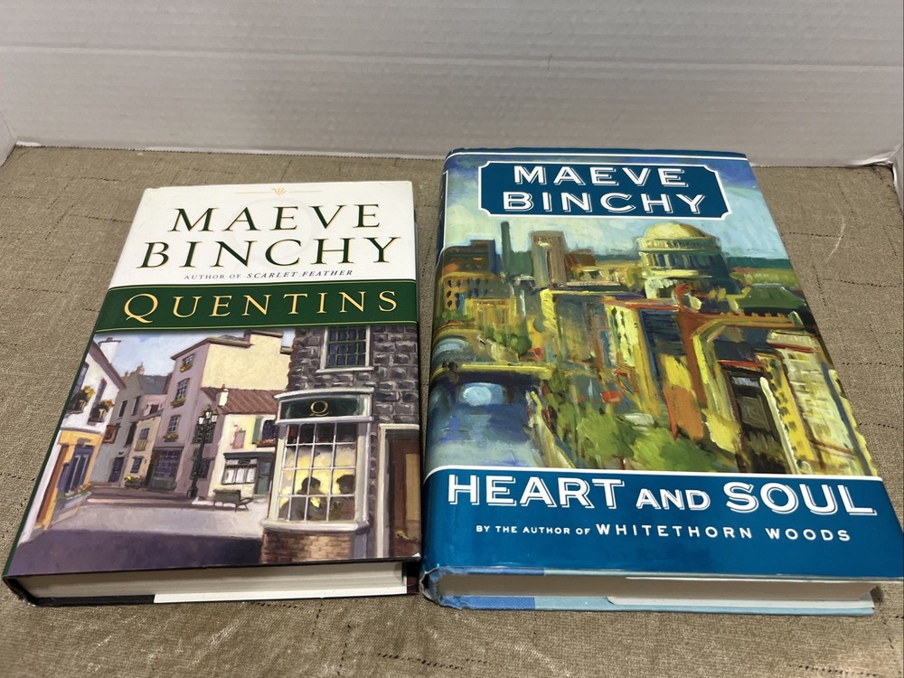 Maeve Binchy Book Lot Quentins Heart And Soul Hardback