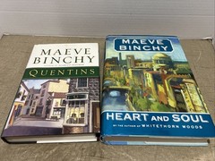 Maeve Binchy Book Lot Quentins Heart And Soul Hardback