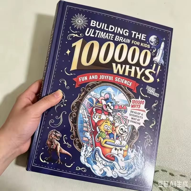 Children’s Encyclopedia 100,000 Whys Kids Science Book Fun Learning Guide