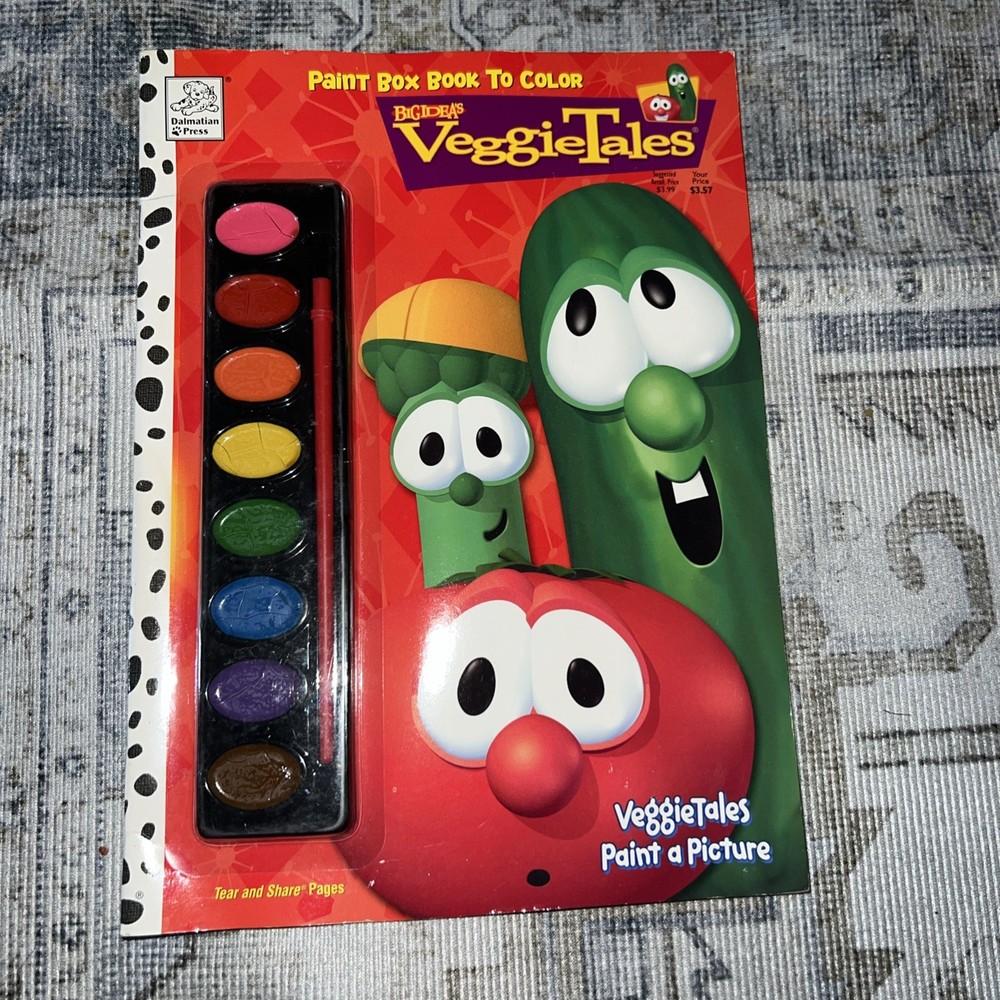 PAINT BOX BOOK TO COLOR (BIG IDEA’S VEGGIE TALES SERIES) By Dalmatian Press