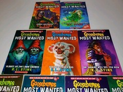 Goosebumps Most Wanted 1 4 5 6 7 8 9 Special Edition 9 Total Paperback Book Lot