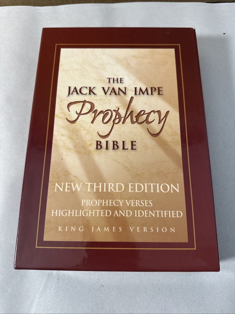 The Jack Van Impe Prophecy Bible New Third Edition King James Version Leather