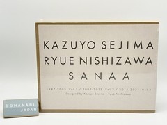 KAZUYO SEJIMA RYUE NISHIZAWA SANAA 1987-2005 /2005-2015 /2014-2021 3 volume set