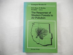 The Response of Western Forests to Air Pollution by D. Brinkley, 1992, Hardcover