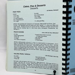 Recipes AAA to Z Cookbook Triple AAA Cookbook 1988 Spiral Bound 176 Pages