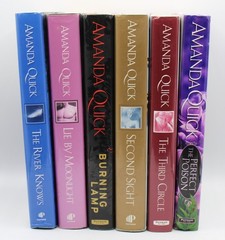 Lot of 6 Amanda Quick Hardcover Books Multiple Titles 3 Arcane Society Novels