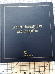 Lender Liability law and Litigation w/ Rel 65 March 2022 by Bender LexisNexis