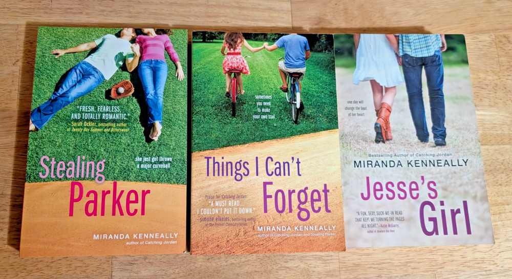 Miranda Kenneally Lot 3 Books Stealing Parker Jesse’s Girl Things I Can’t Forget