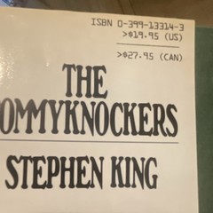 Stephen King The Tommyknockers HC w/ DJ G.P. Putnam’s Sons 1st edition 1987