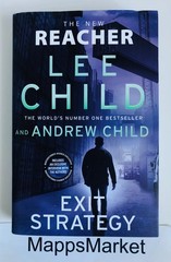 SIGNED Exit Strategy by Lee Child and Andrew Child WATERSTONES EXCLUSIVE UK 1/1