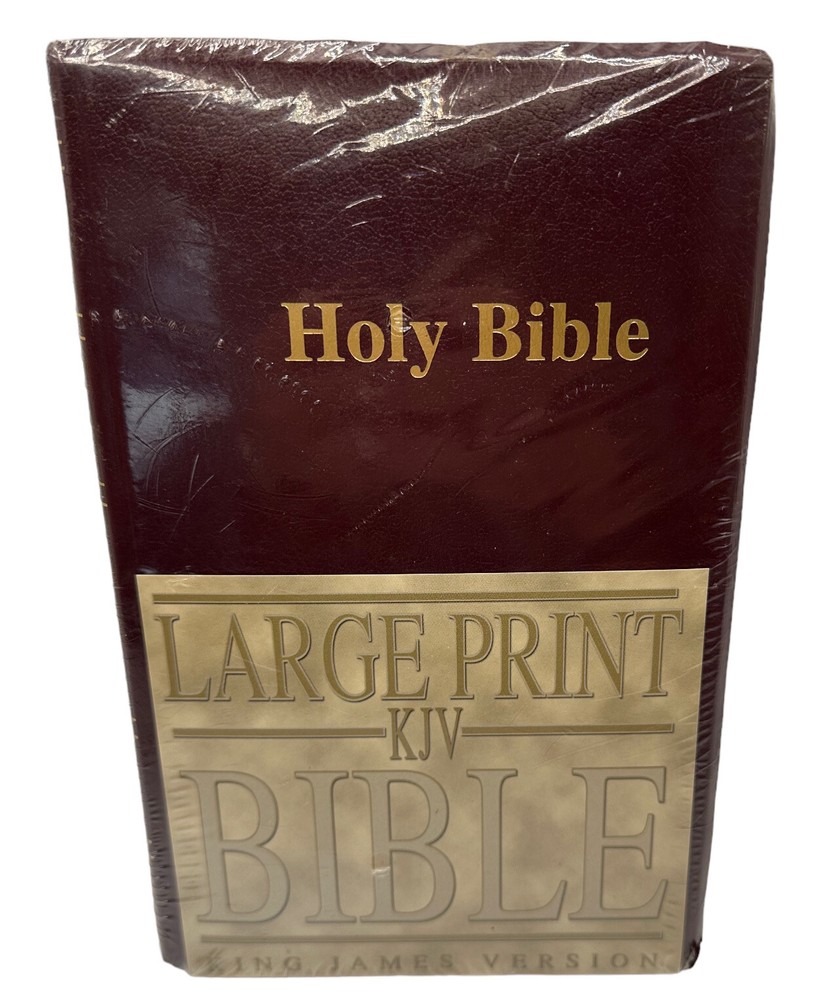 Holy Bible KJV King James Version ICC Large Print New Sealed