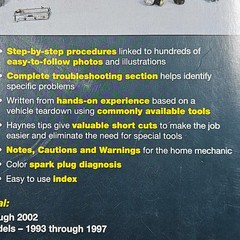 Haynes Repair Manual Mazda 626 & MX-6 Ford Probe 1993-2002 61042 Like New