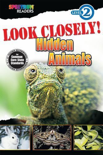 Look Closely! Hidden Animals: Level 2 by Kenah, Katharine, Good Book
