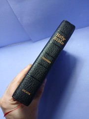 Vintage Holy Bible French Morocco Leather Holman King James Version KJV