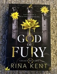 God of Fury: Special Edition Print – Legacy of Gods – Book 5 by Rina Kent – NEW