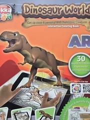 Dinosaur World AR Interactive 4D Coloring Book Augmented Reality Pukka 8421-FUN