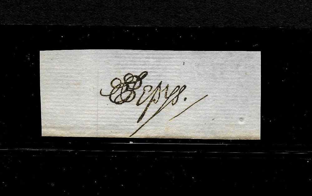 Samuel Pepys Author Autograph Reprint On Genuine 1700s Paper