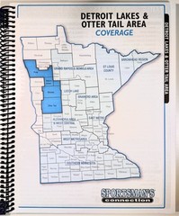 Detroit Lakes & Ottertail Area Fishing Maps Guidebook