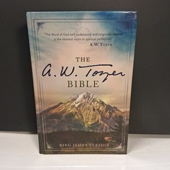 The A. W. Tozer Bible: King James Version by Tozer, A W, With Bible Tabs EUC