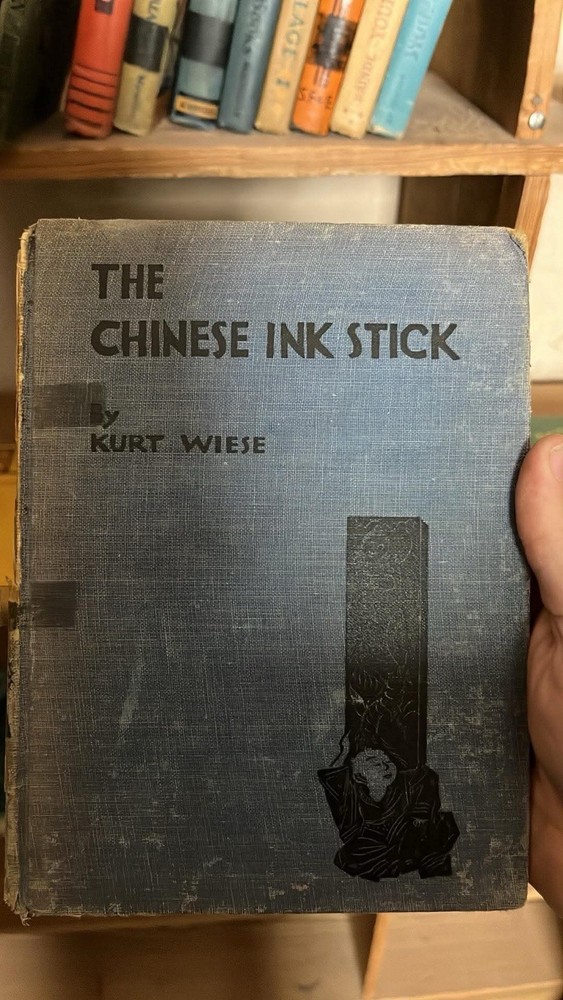 The Chinese Ink Stick ~1929 Vintage HC~ Wiese China Drawings Writing Illust 中文
