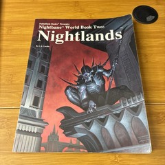Lot of 4 Palladium Books Complete Role-Playing Game Nightbane & World Book 1-3