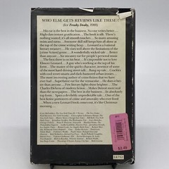 Killshot by Elmore Leonard 1989 HCDJ Book Club Edition