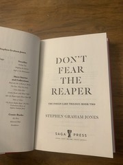 Don’t Fear the Reaper by Stephen Graham Jones (2023, Hardcover, excellent cond)