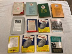 Vintage Football Books & Record Guides Lot – 11 Mid-Century Titles (1930s-1960s)