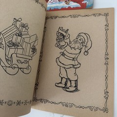 Lot of 3 Vintage Santa Christmas Coloring Books – Rand McNally – Unused