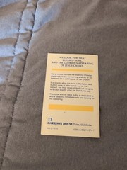 RARE- Pamphlet- The Pre-Tribulation Rapture Of The Church Dr Hilton Sutton 1982