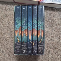 Rick Riordan Percy Jackson and the Olympians Complete Series Box Set English