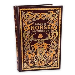 TALES OF NORSE MYTHOLOGY by Helen Guerber Leather Bound Hardcover Gift Book