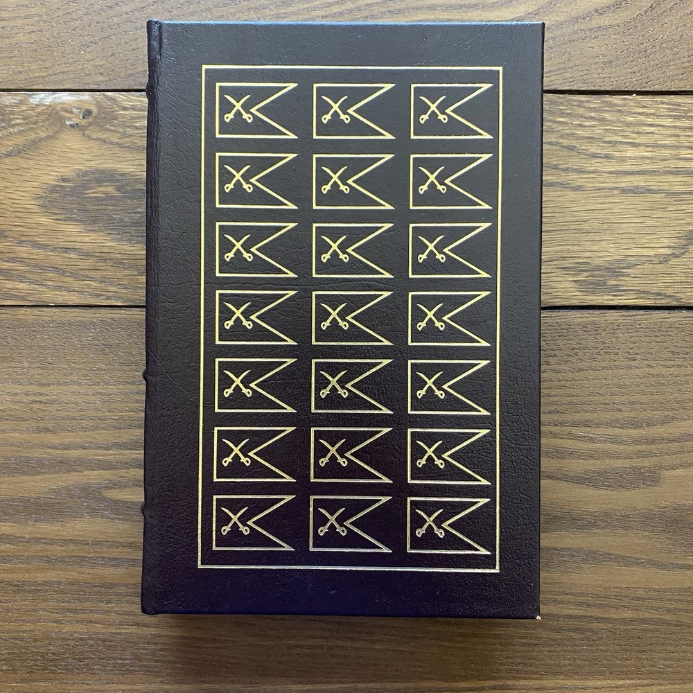 Easton Press Son of the Morning Star 1987 Connell Military History Leather Bound